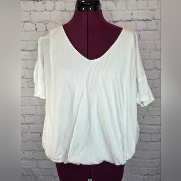 Anthropologie Maeve White Top - Picture 2 of 5